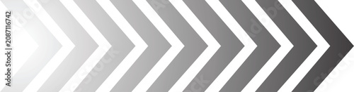 Foto Abstract vector illustration featuring repetitive chevron arrows with smooth gra