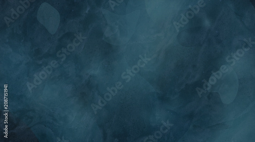 Obraz na plátně Flowing liquid sophisticated expensive modern solid mineral slab floor surface luxury pattern abstract blue marble stone dark background texture