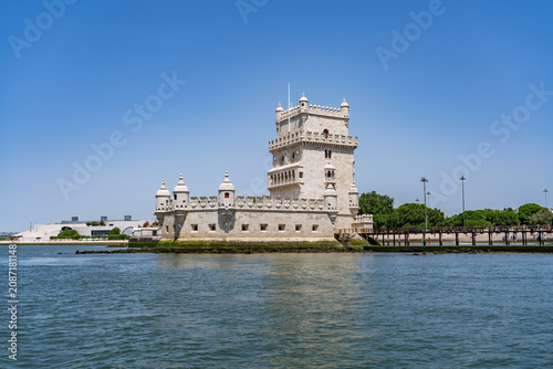 views along the Lissbon Waterfront from a boat