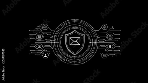 Secure Email Protection Technology Interface