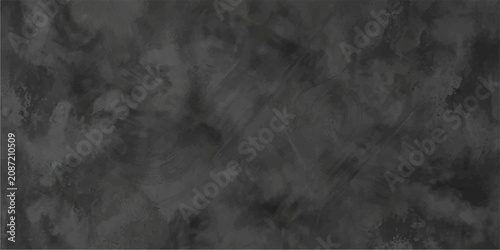 Εκτύπωση καμβά Textured black abstract texture background, with soft cloudy tonal variation and subtle depth, elegant style for banner, presentation and cover