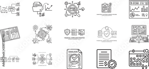 Financial Data Processing Flow with Cleaning Transformation Storage and Analytics Illustration