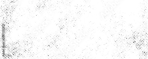 Background with monochrome dotted texture. Polka dot pattern template vector dots pattern