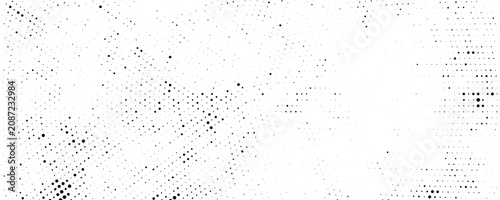 Background with monochrome dotted texture. Polka dot pattern template vector dots pattern