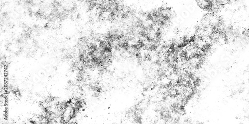 Cuadro en lienzo Abstract grunge texture with distressed concrete surface and weathered stone pattern, black and white Texture of a concrete wall with cracks and scratches which can be used as a background