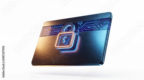 credit cards on white