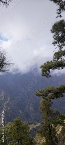 La Palma Aussicht in der Caldera