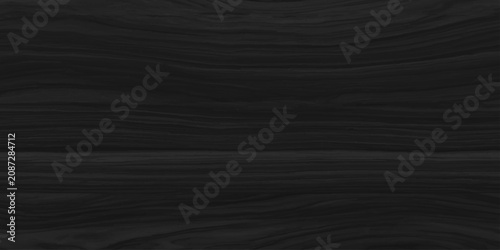 Tableau sur toile Dark black wood grain texture background