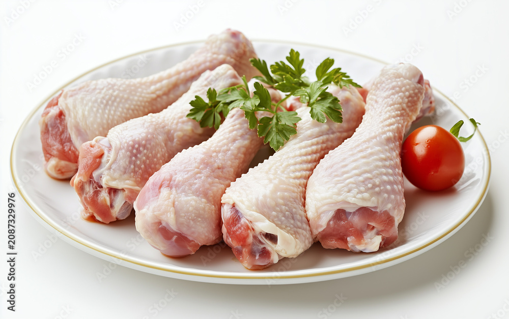 Fototapeta premium raw chicken legs