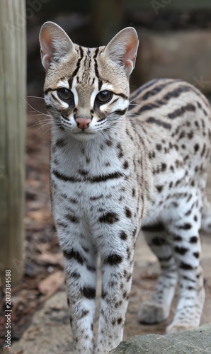 Close-up of a spotted cat (1)