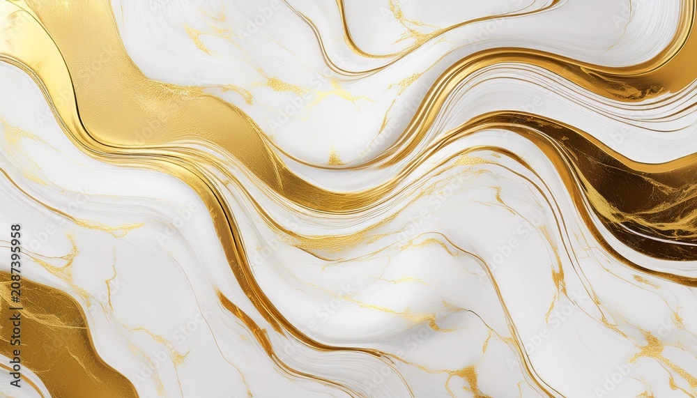 Obraz premium seamless white and gold marble texture background design for your creative design isolated on white background copy space for text