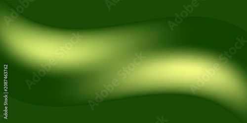 Foto Blurred smooth greenish gradient background