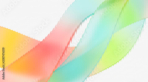 Foto Abstract vibrant vertical glass stripes wallpaper design, an artistic blend of colors evoking a sense of movement, fluidity, and modern elegance – perfect for backgrounds and textures