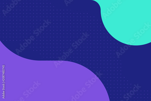 Modern Abstract Sports Background with Organic Curves