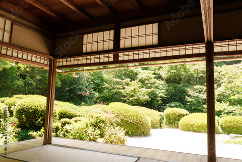Foto View from a Traditional Japanese House