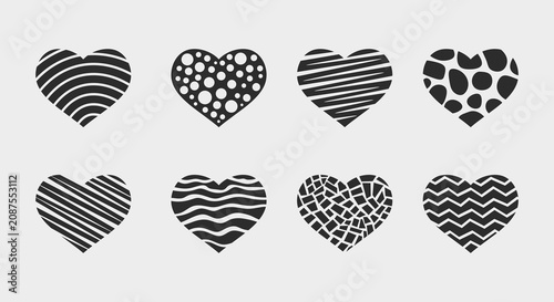 Abstract Love And Heart Shape