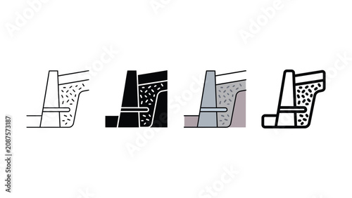 Photos Cross section diagram illustrating retaining wall construction and soil drainage