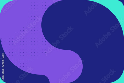 Modern Organic Geometric Background Inspired by Contemporary Football Branding