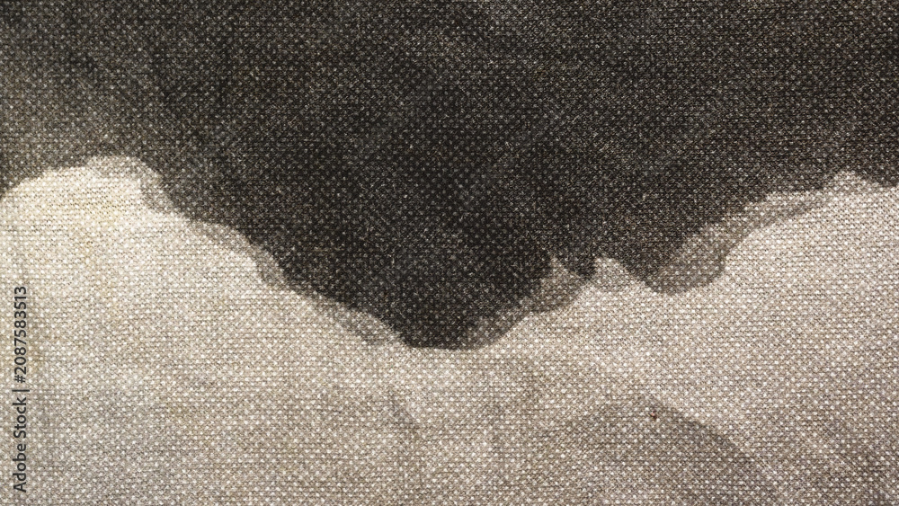 Obraz premium Grunge noise gradient texture. Dirty grain background. Dotted halftone overlay. Sand dusty distressed wallpaper. Grungy grit pattern. Black-white random dot texture for poster, banner, web