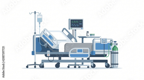Hospital Bed Medical Equipment