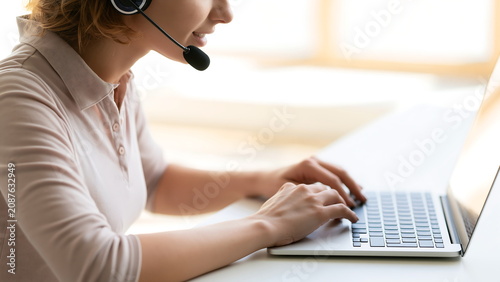 remote customer service specialist working from home