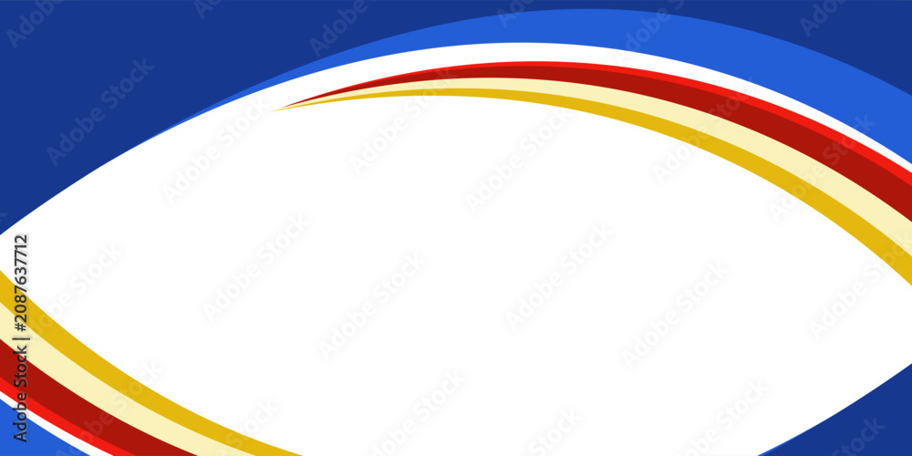 Fototapeta premium Sleek Abstract Vector Background with Multicolored Stripes