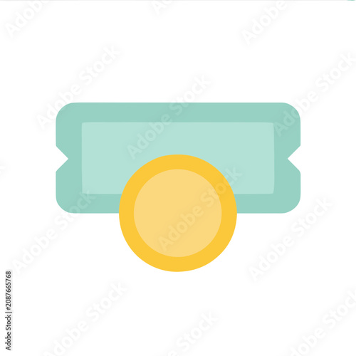 Green Nature Badge Emblem