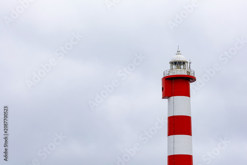 Wakkanai Lighthouse at Cape Noshappu in Hokkaido, Japan