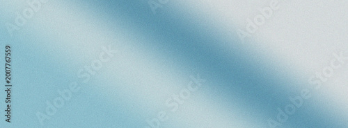 Obraz na plátně Bright light blue and white gradient with diagonal shade, subtle noise texture, airy and clean background