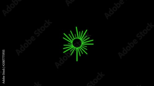 Audio music circle 4k video, Minimalist circle audio waveform animation, abstract sound wave ring spectrum visualizer in 4K, Circular audio visualizer spectrum animation
