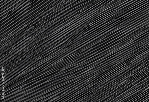Abstract black and white striped texture background, modern geometric pattern