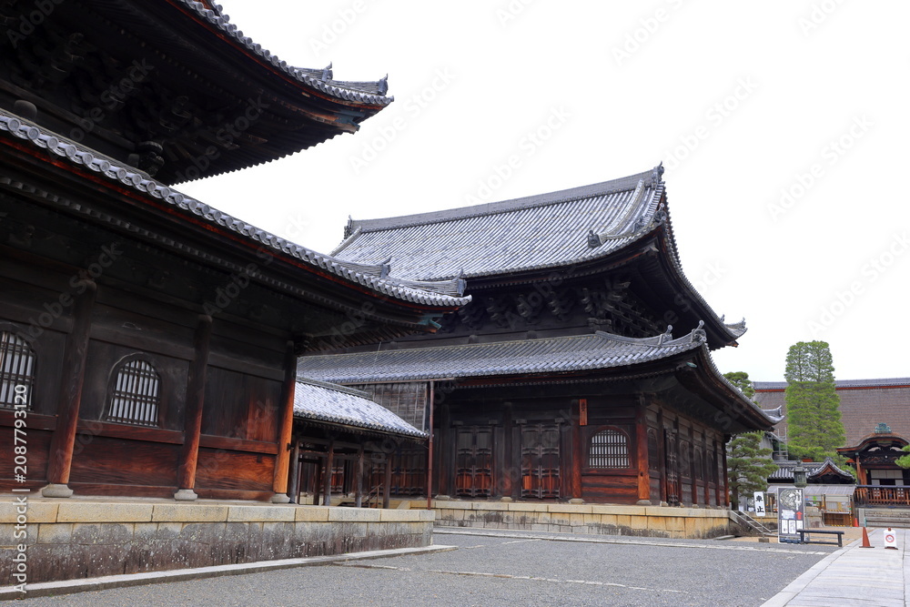 Fototapeta premium Myoshin ji Temple, a Zen Buddhist complex with 46 sub temples, in Ukyo Ward, Kyoto, Japan