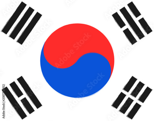 대한민국 태극기 아이콘