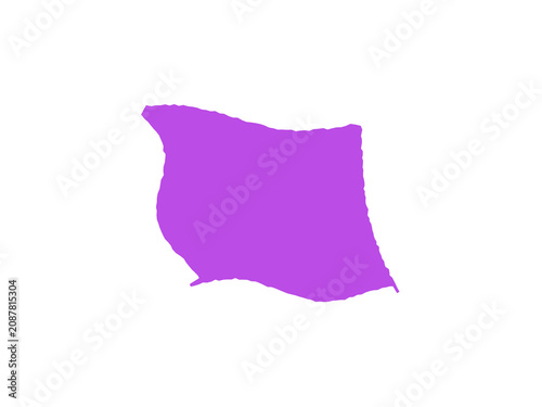 Photos A vibrant purple fabric sheet fluttering gently in a soft light breeze