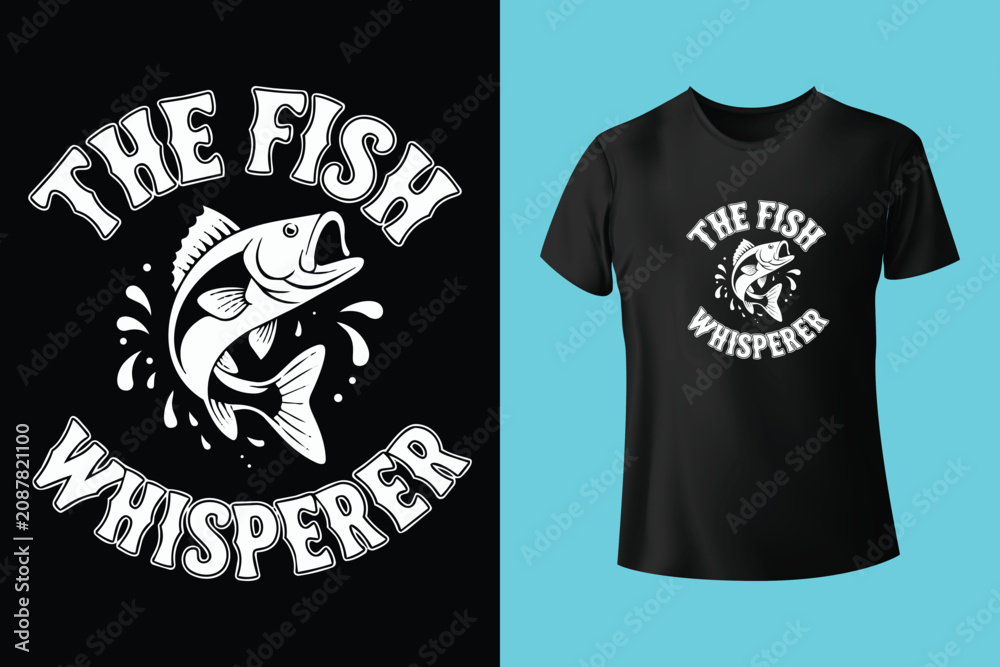 Fototapeta premium Fishing Graphic illustration