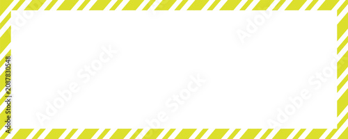Cuadro en lienzo Light green and white diagonal stripes