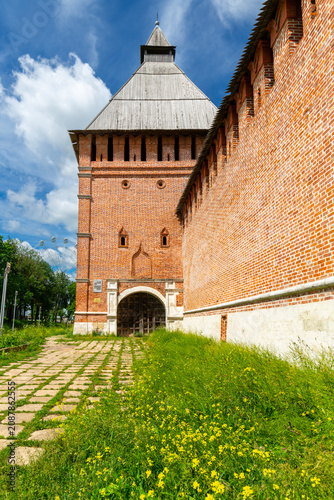 The Smolensk Fortress Wall is a monument of Russian defensive architecture