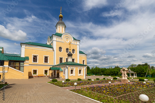 View of Holy Trinity Convent in Smolensk, Russia