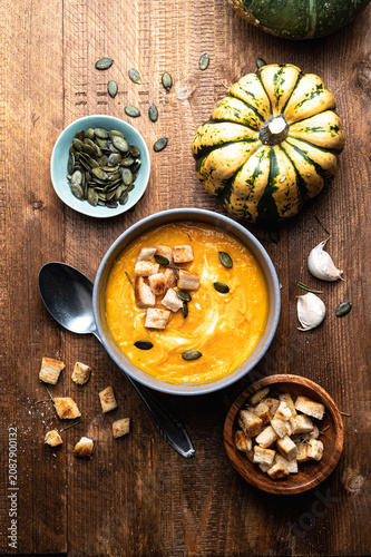 Kürbissuppe