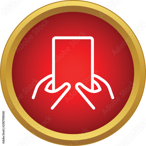 Photography Referee hands displaying a red card, symbolizing foul play and ejection