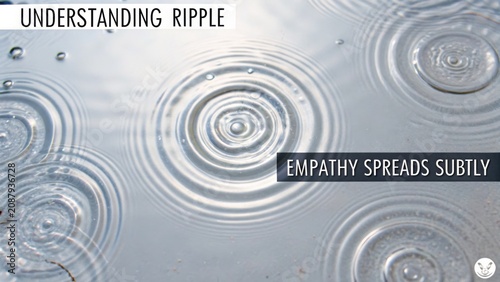 Understanding Ripple Effect of Emotions and Empathy in the Context of Nature's Water Surface Phenomenon