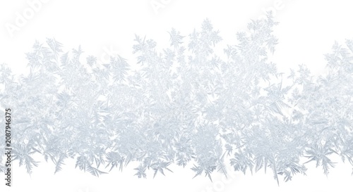 Abstract monochrome artistic pattern of delicate twigs and foliage shapes