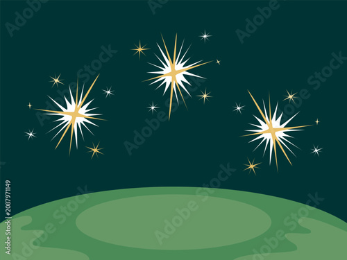 Canvastavla Luster Concept Illustration Illustration Vector Style