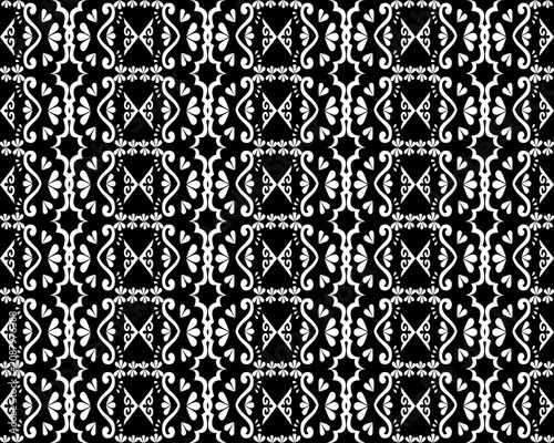 This type of seamless pattern is widely used for clothing (like sarongs or shirts), wallpapers, wrapping paper, and cultural textile designs.