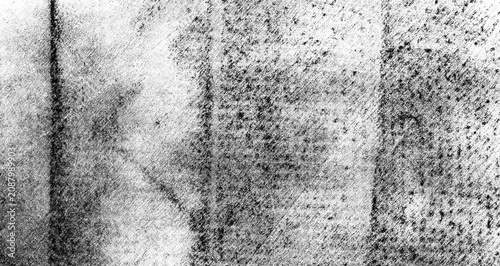 Graphite texture with vertical charcoal smudges isolated on transparent background