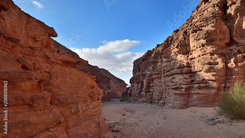 фотографія Egypt. Sinai. Wide view of the Colored Canyon.