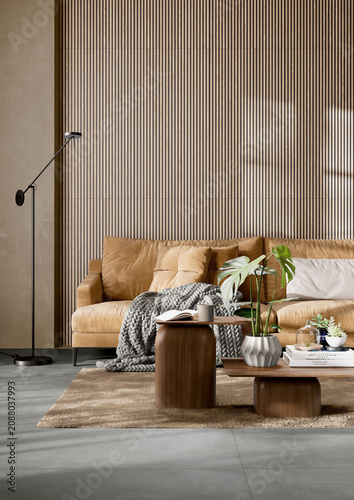 modern luxury living room apartment interior