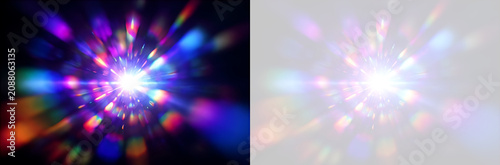 Fotografie Luxury diamond texture background with sparkling crystal facets and bright light refractions