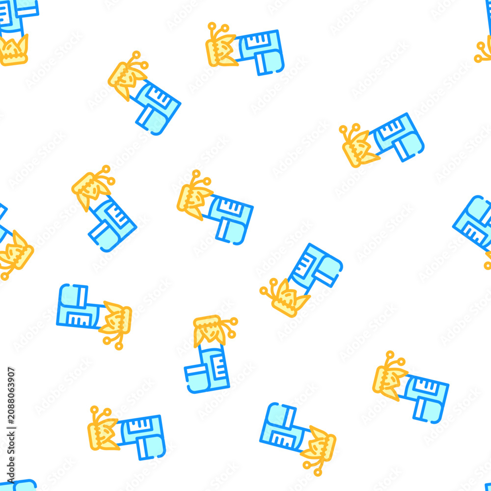 Fototapeta premium kefir milk product vector seamless pattern kefir milk product sign illustration