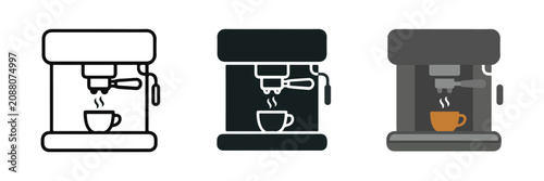 Espresso Machine Coffee Maker Icon